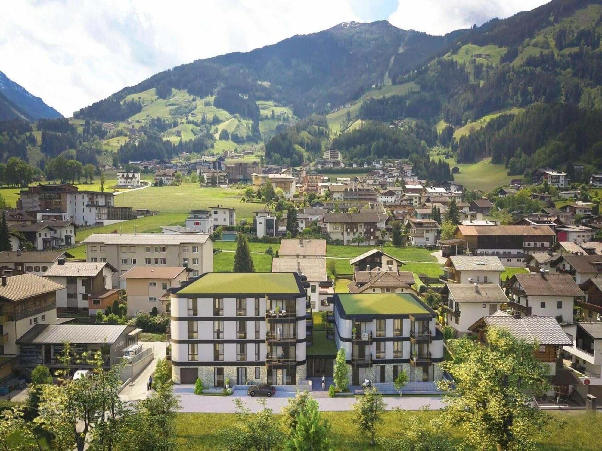 Apartment In Fuegen With A Garden エクステリア 写真